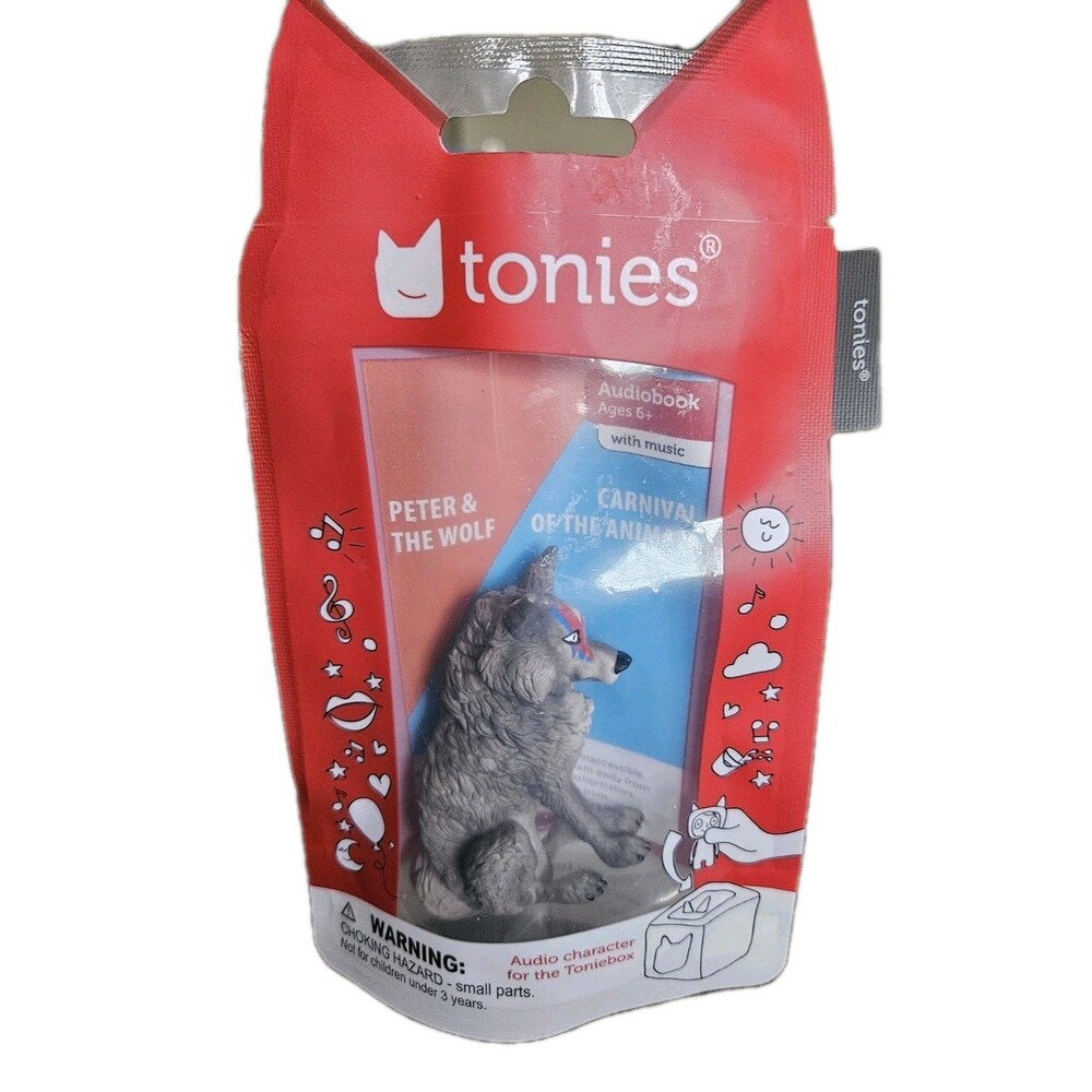 Tonies *Peter & The Wolf* Animals Figurine Audio Play Character for the Toniebox